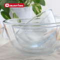 Glassalat-Mischschüsseln Set Glass-Suppenschüssel